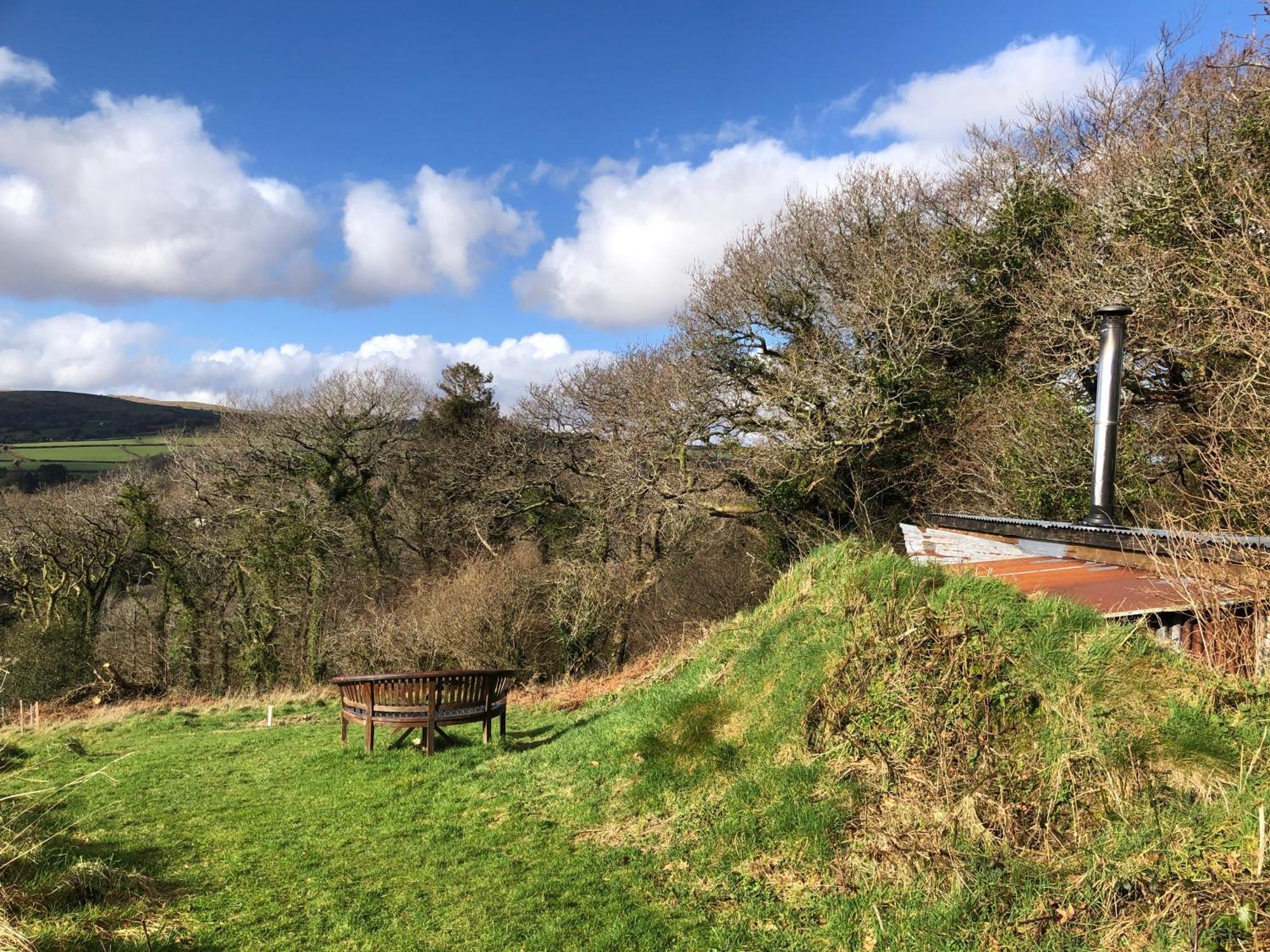 Foxesden, Unique Eco Cabin, Dartmoor Views South Brent Dış mekan fotoğraf